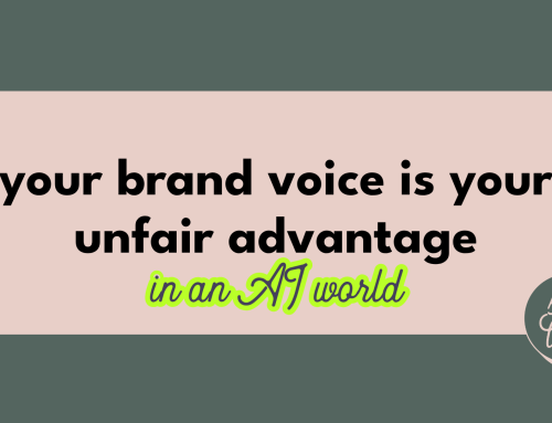 Your brand voice is your unfair advantage in an AI world