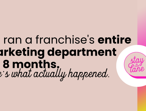 We ran a franchise’s entire marketing department for 8 months. Here’s what actually happened.